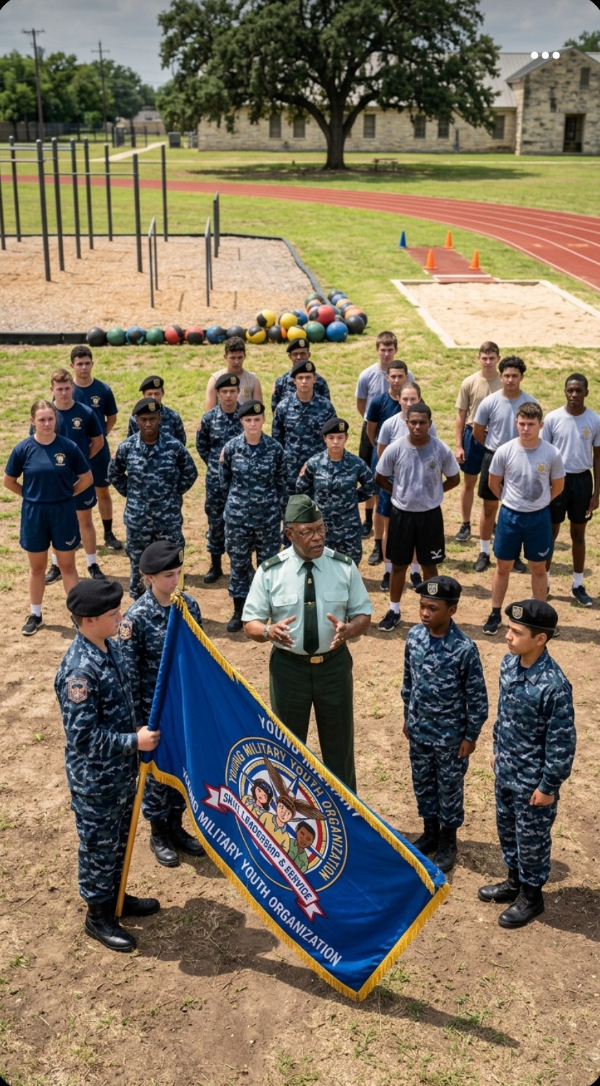 Track & Field Flag — Take Two